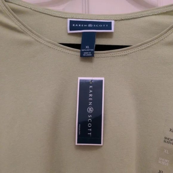 Karen Scott short sleeved shirt. - Picture 2 of 4
